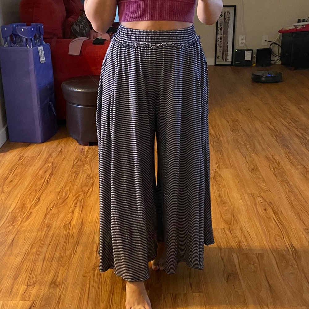 Free People Striped Beach Pant